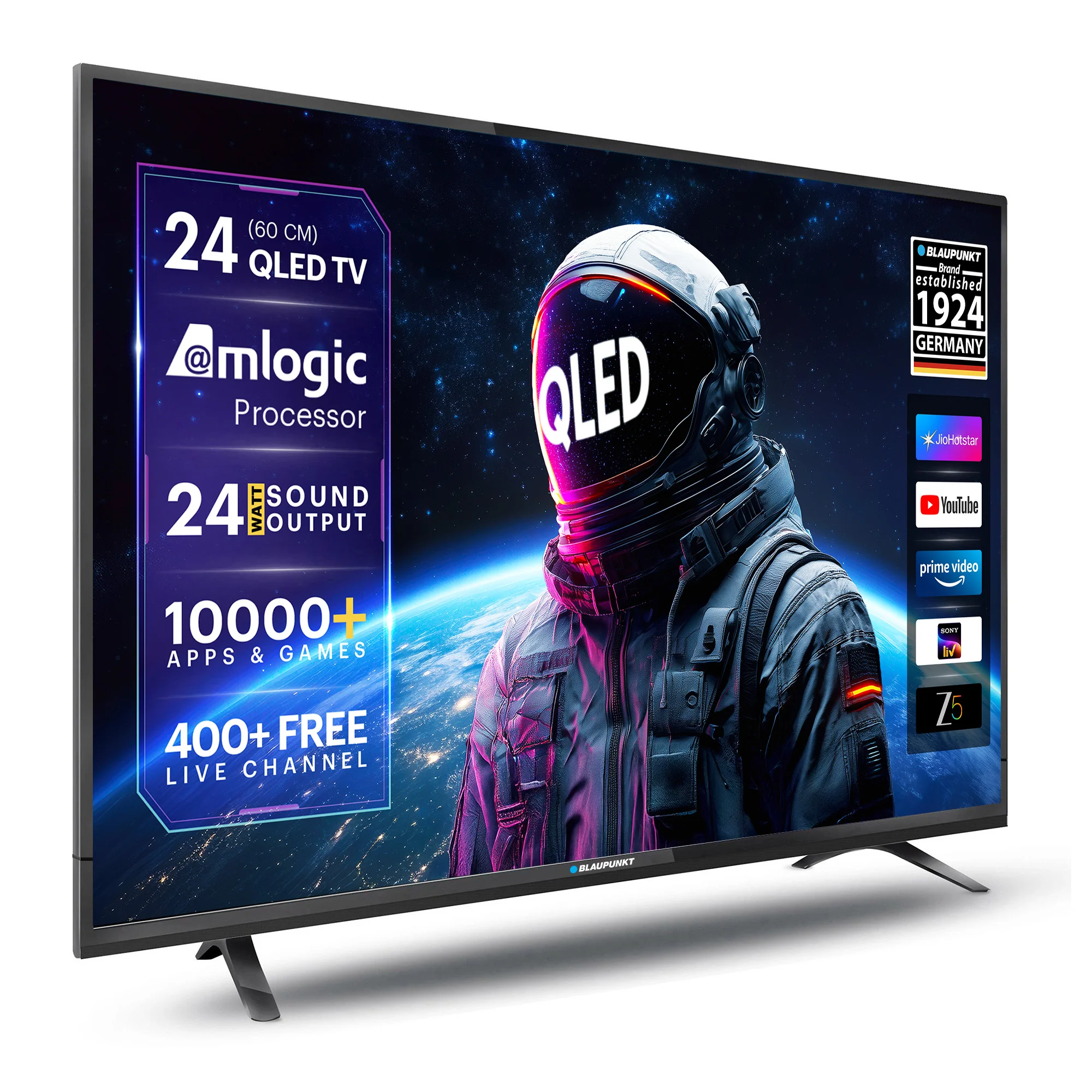 Blaupunkt Sigma QLED 59.69 cm (24 inch) HD Ready LED Smart Linux TV 2025 Edition (24SigmaQ018) view 5