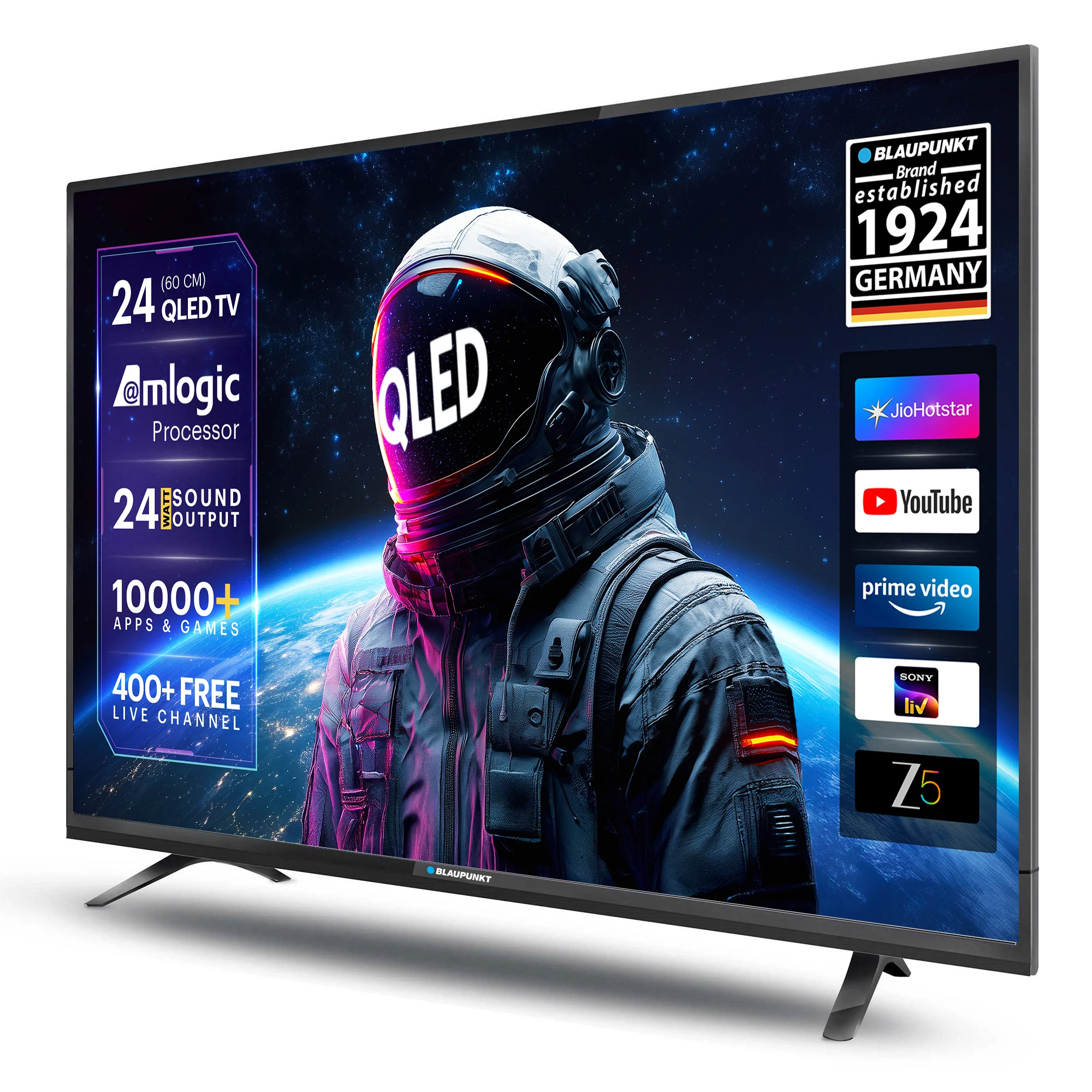 Blaupunkt Sigma QLED 59.69 cm (24 inch) HD Ready LED Smart Linux TV 2025 Edition (24SigmaQ018) view 6