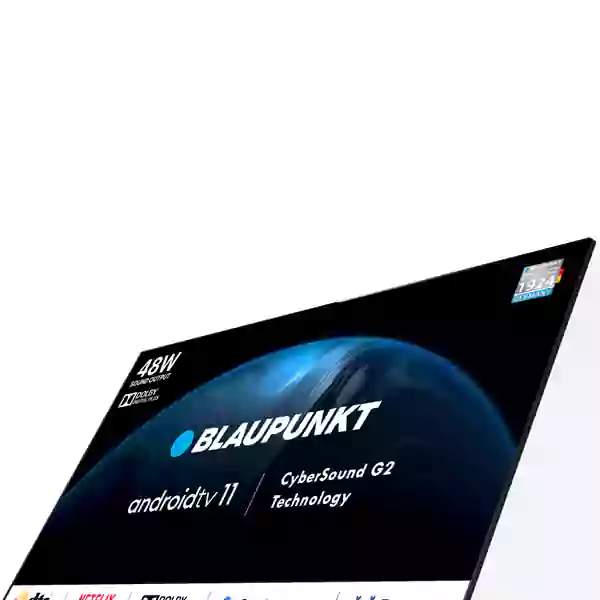 Blaupunkt CyberSound G2 Series 80 cm (32 inch) HD Ready LED Smart Android TV with Dolby Audio & 48 W Sound Output (32CSG7111) view 5