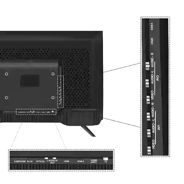 Blaupunkt CyberSound G2 Series 80 cm (32 inch) HD Ready LED Smart Android TV with Dolby Audio & 48 W Sound Output (32CSG7111) view 8