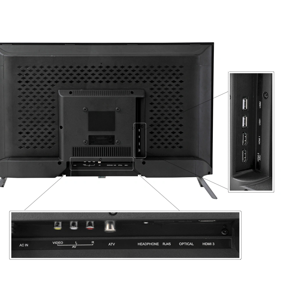 Blaupunkt Quantum Dot 80 cm (32 inch) QLED HD Ready Smart Android TV 2025 Edition with 48W Sound Output | Dolby Audio | Bezel Less Design | RealTek Processor|Chromecast| 10,000 Plus Apps and Games | Google Assistant (32QD7080) view 10