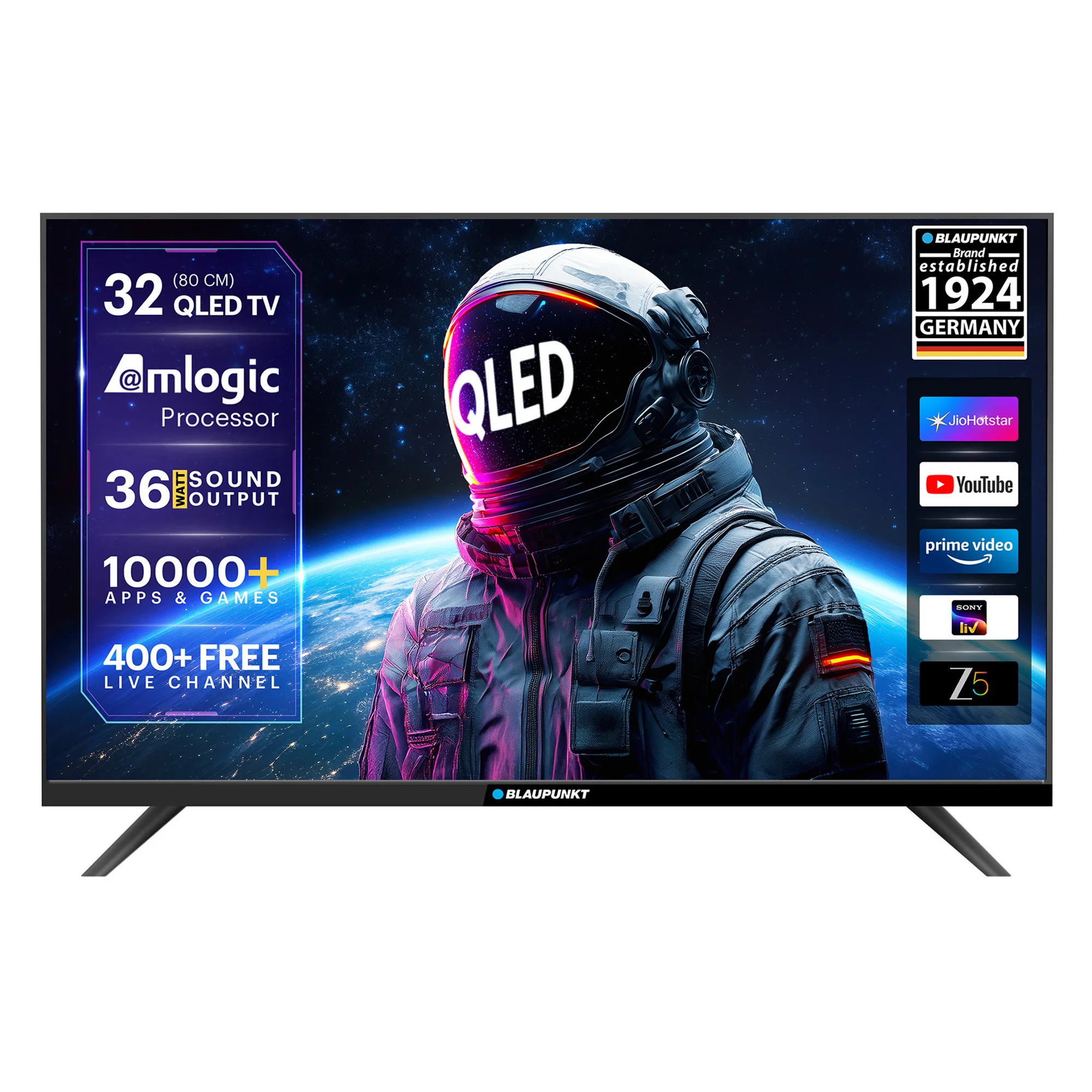 Blaupunkt Sigma QLED 80 cm (32 inch) HD Ready LED Smart Linux TV 2025 Edition (32SigmaQ010) view 3