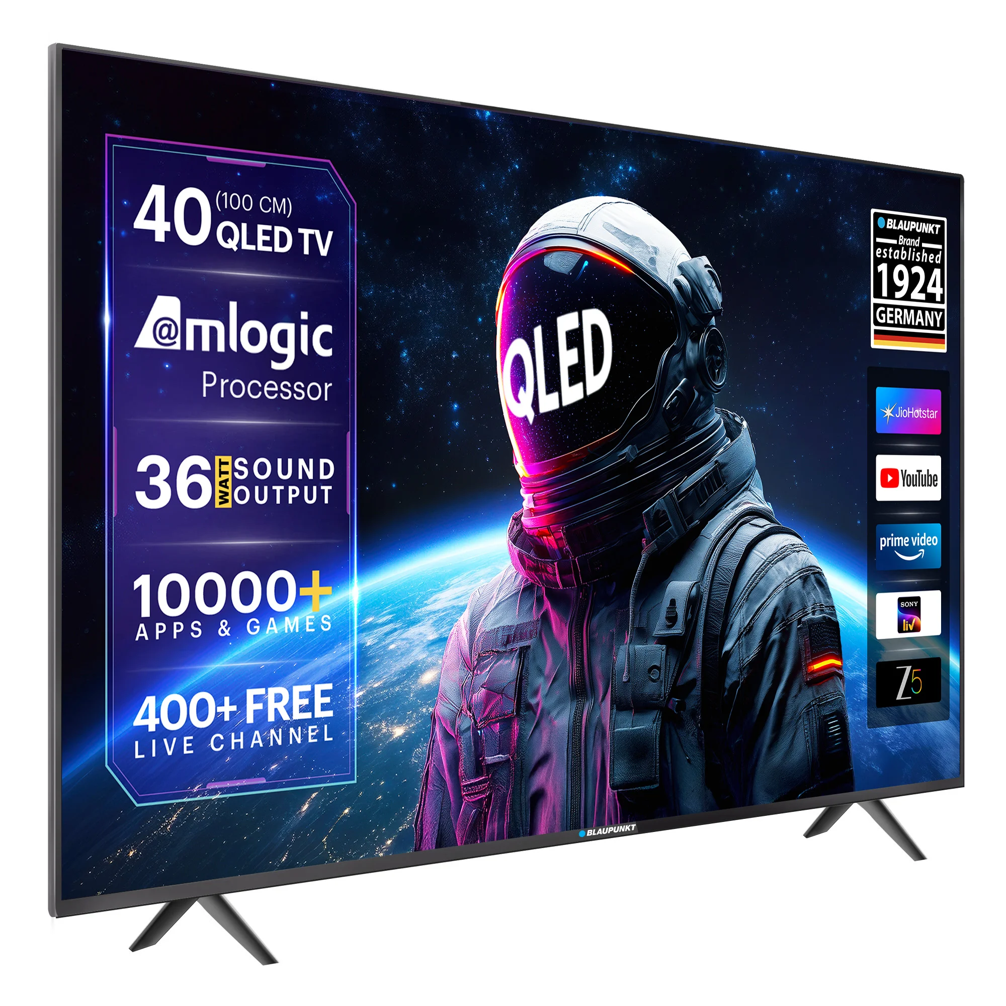Blaupunkt Sigma QLED 100 cm (40 inch) Full HD LED Smart Linux TV 2025 Edition (40SigmaQ008) view 5
