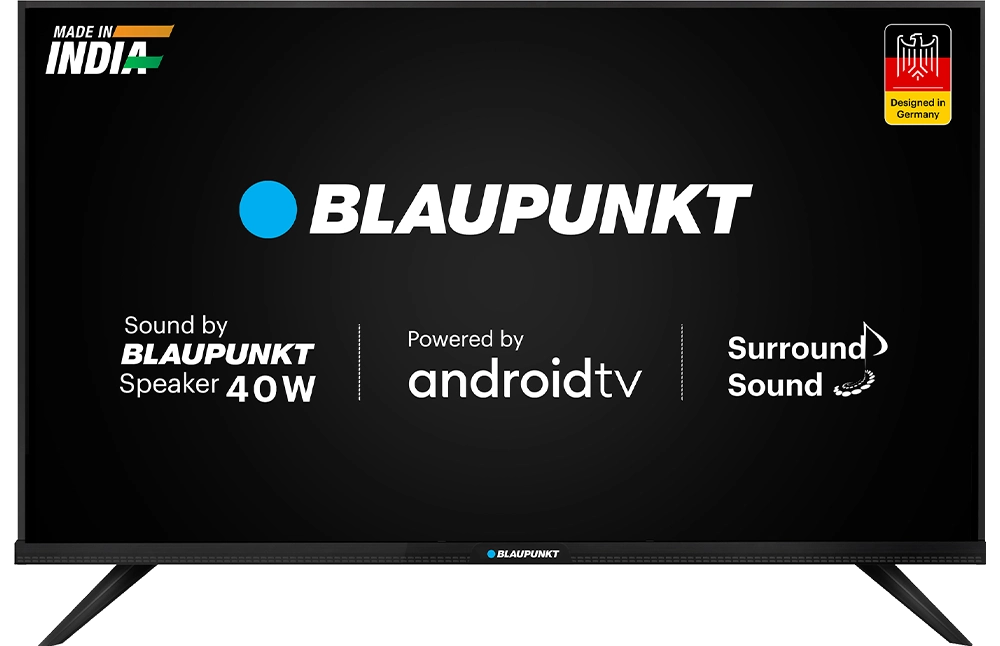 Blaupunkt Cybersound 106 cm (42 inch) Full HD LED Smart Android TV with 40W Speaker (42CSA7707)