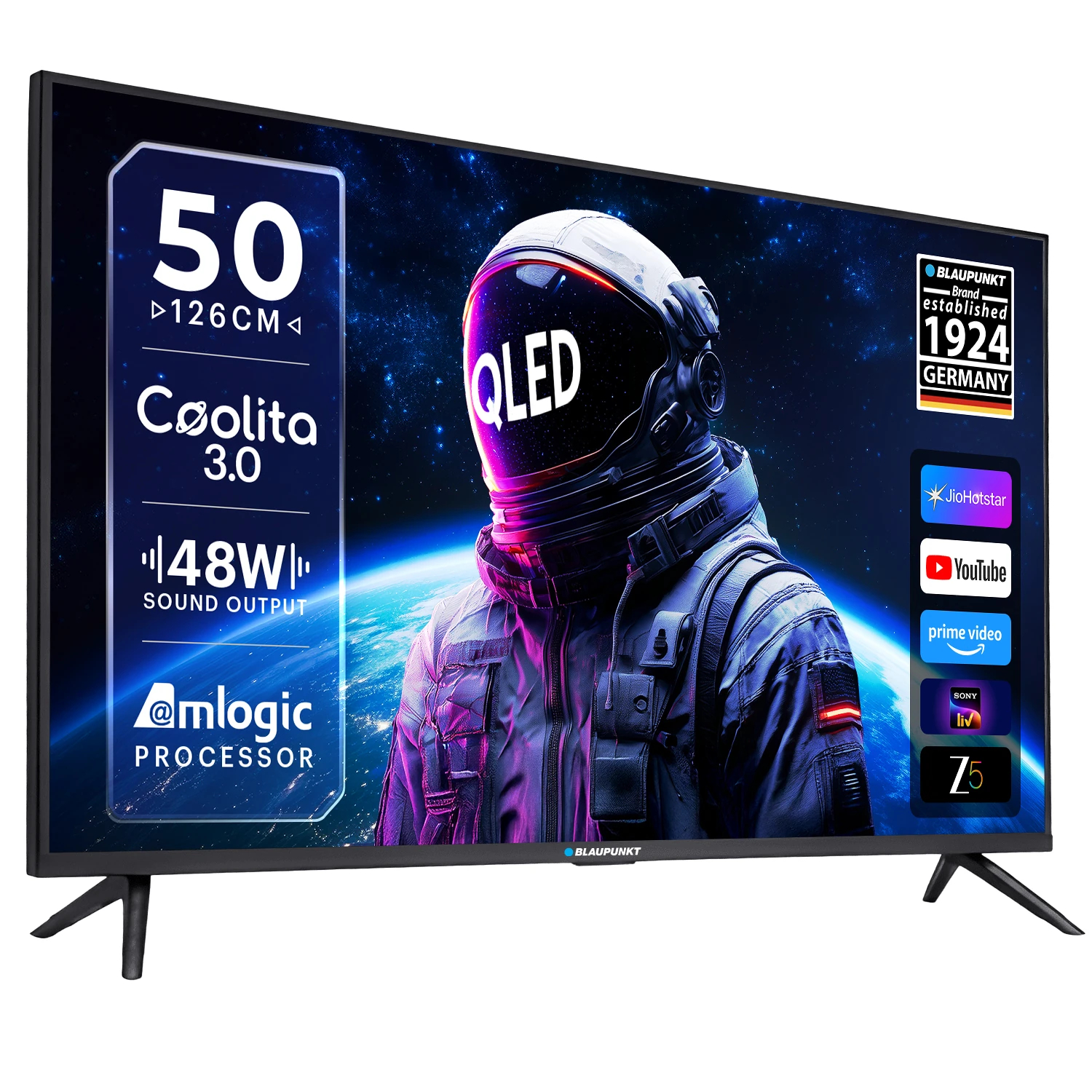 Blaupunkt Sigma 126 cm (50 inch) Full HD LED Smart Linux TV 2026 Edition (50SigmaQ777)