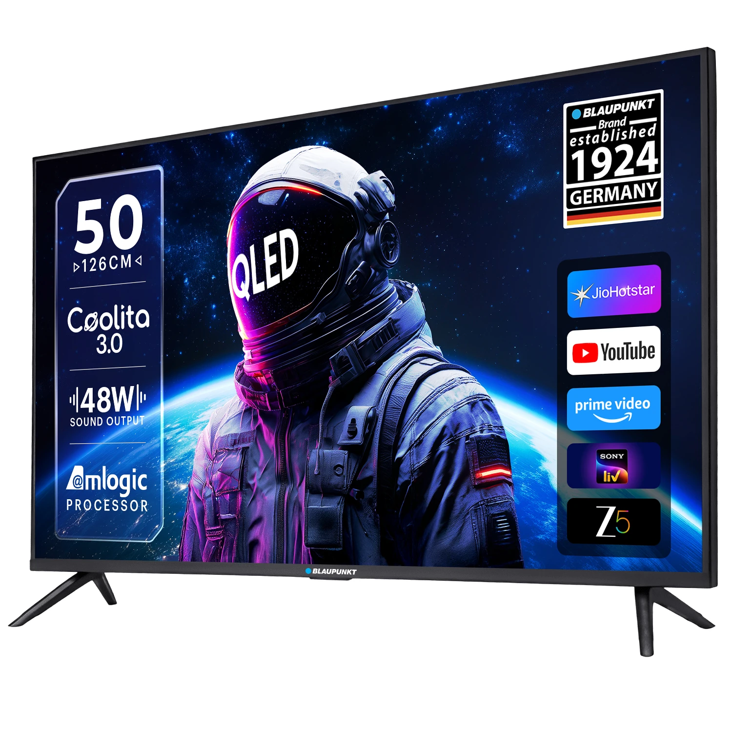 Blaupunkt Sigma 126 cm (50 inch) Full HD LED Smart Linux TV 2026 Edition (50SigmaQ777)