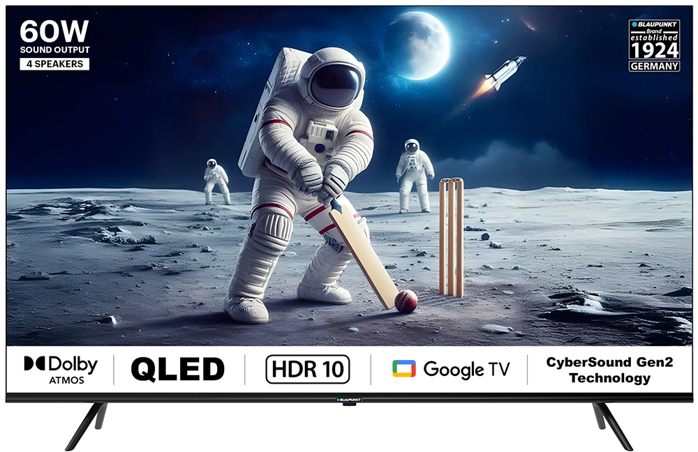 Blaupunkt Quantum Dot 108 cm (43 inch) QLED Ultra HD (4K) Smart Google TV Dolby Vision & 50W Sound Output (43QD7050)