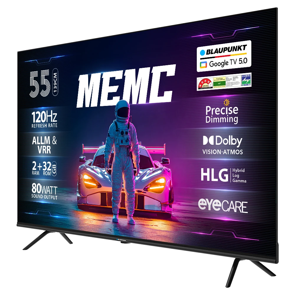 Blaupunkt SonicQ 139 cm (55 inch) QLED Ultra HD (4K) Smart Google TV 2025 Edition (55SQ0707) view 4