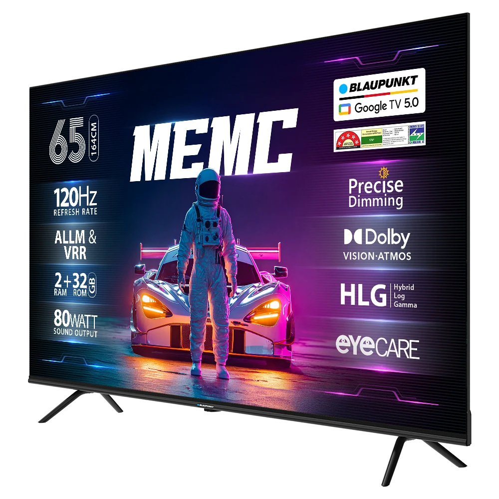 Blaupunkt SonicQ 164 cm (65 inch) QLED Ultra HD (4K) Smart Google TV 2025 Edition (65SQ0303) view 4