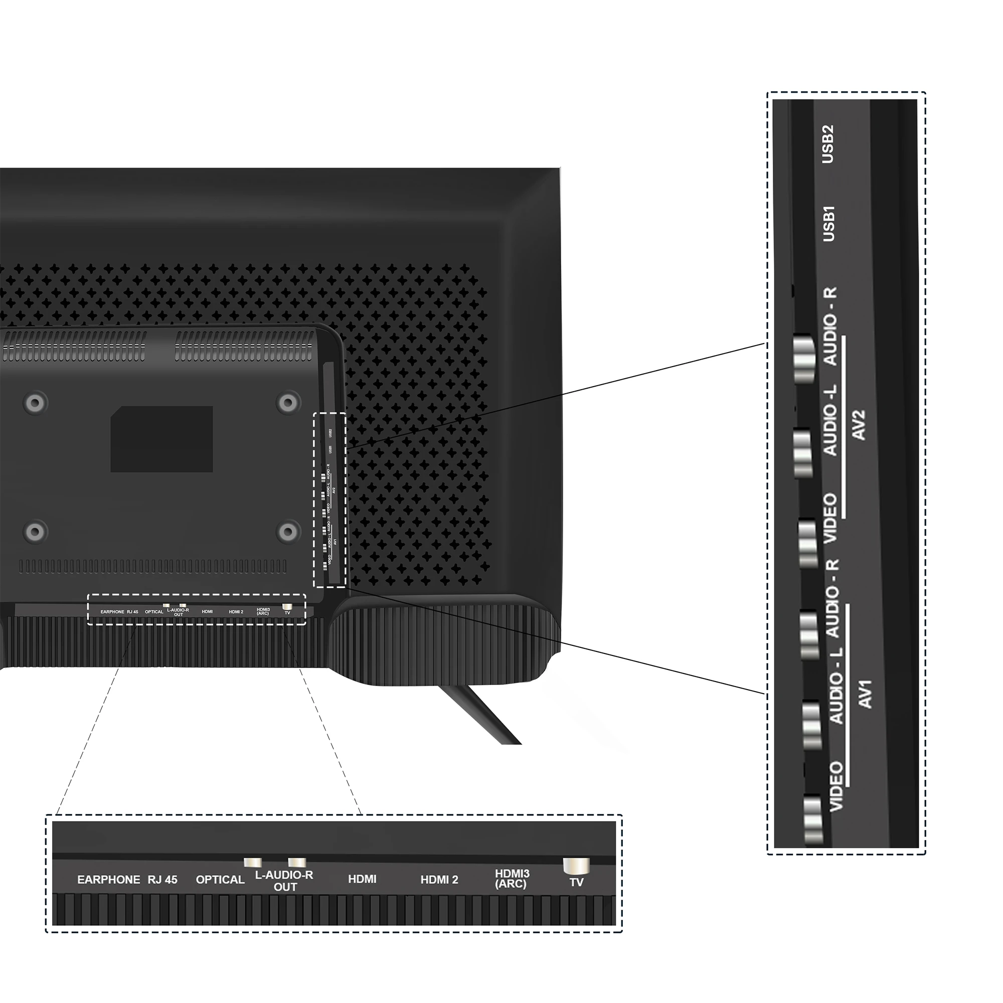 KODAK QLED SE 80 cm (32 inch) QLED HD Ready Smart Linux TV 2025 Edition (32QSE5080) view 3