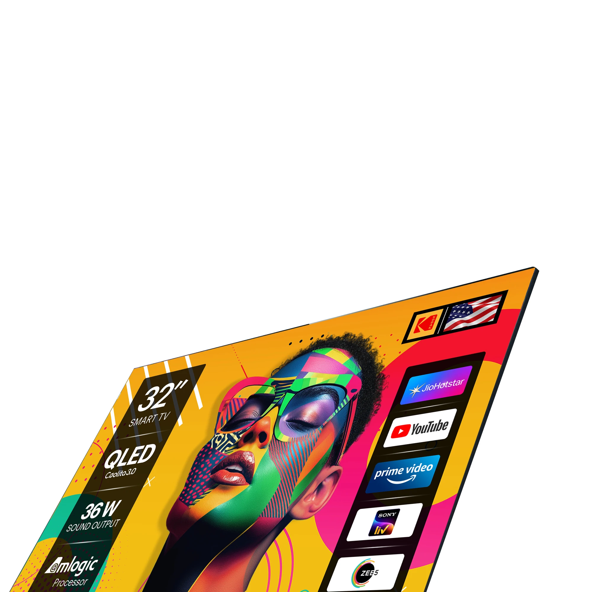 KODAK QLED SE 80 cm (32 inch) QLED HD Ready Smart Linux TV 2025 Edition (32QSE5080) view 5