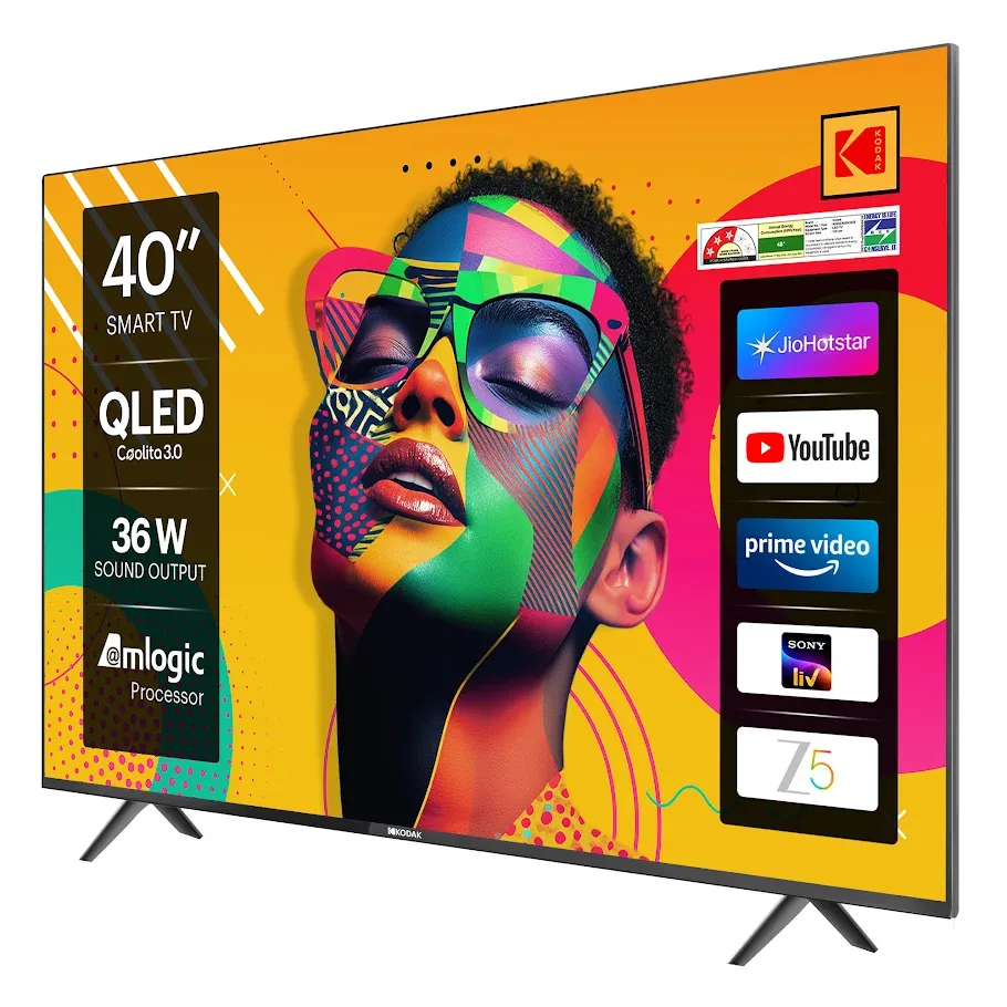 KODAK QLED SE 100 cm (40 inch) QLED Full HD Smart Linux TV 2025 Edition (40QSE5009) view 8