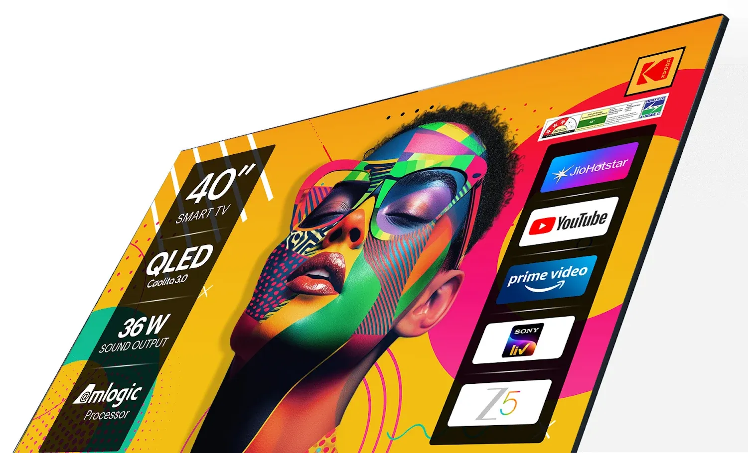 KODAK QLED SE 100 cm (40 inch) QLED Full HD Smart Linux TV 2025 Edition (40QSE5009) view 10