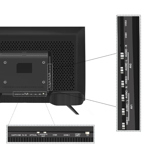 Kodak 108 cm (43 inch) Full HD LED Smart Android TV with Android 11 and Dolby Digital Plus (439X5081)