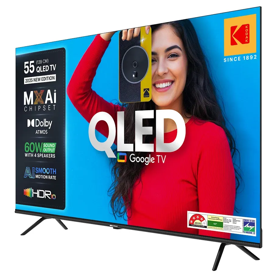 KODAK Matrix 139 cm (55 inch) QLED Ultra HD (4K) Smart Google TV 2025 Edition (55ST5025) view 10