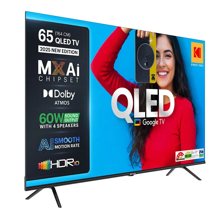 KODAK Matrix 164 cm (65 inch) QLED Ultra HD (4K) Smart Google TV 2025 Edition (65ST5035) view 9