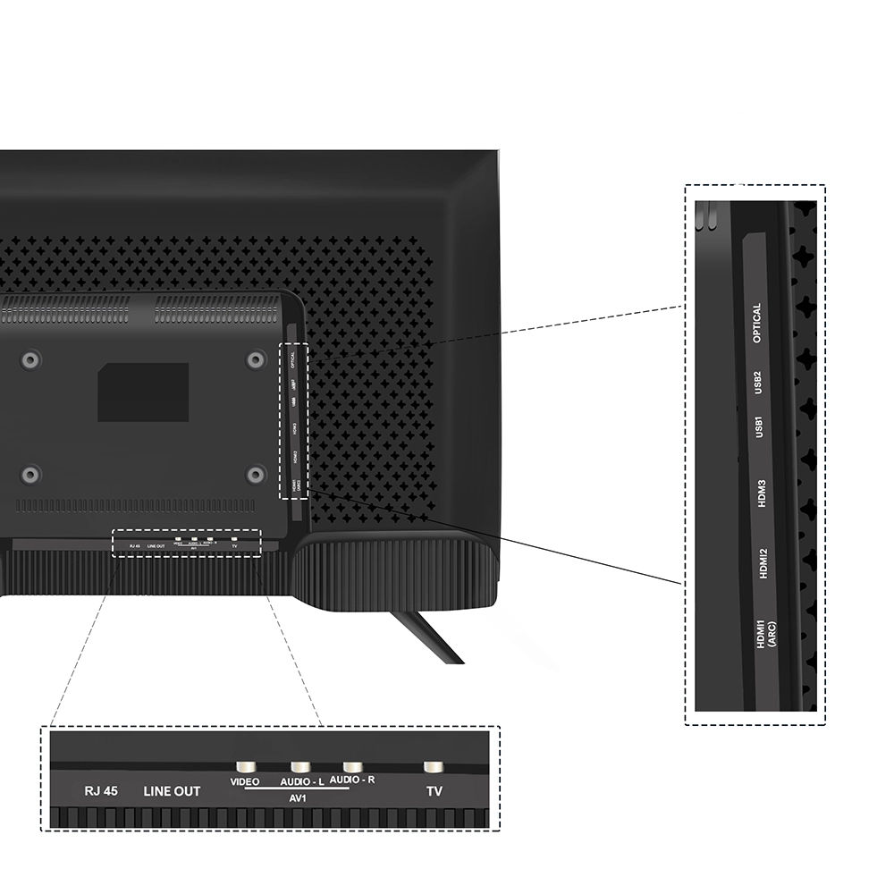 Thomson Alpha QLED 60 cm (24 inch) QLED HD Ready Smart Linux TV 2025 Edition with 24W Sound Output | Web Browser | Sports Mode | Bezel Design (24AlphaQ001) view 8