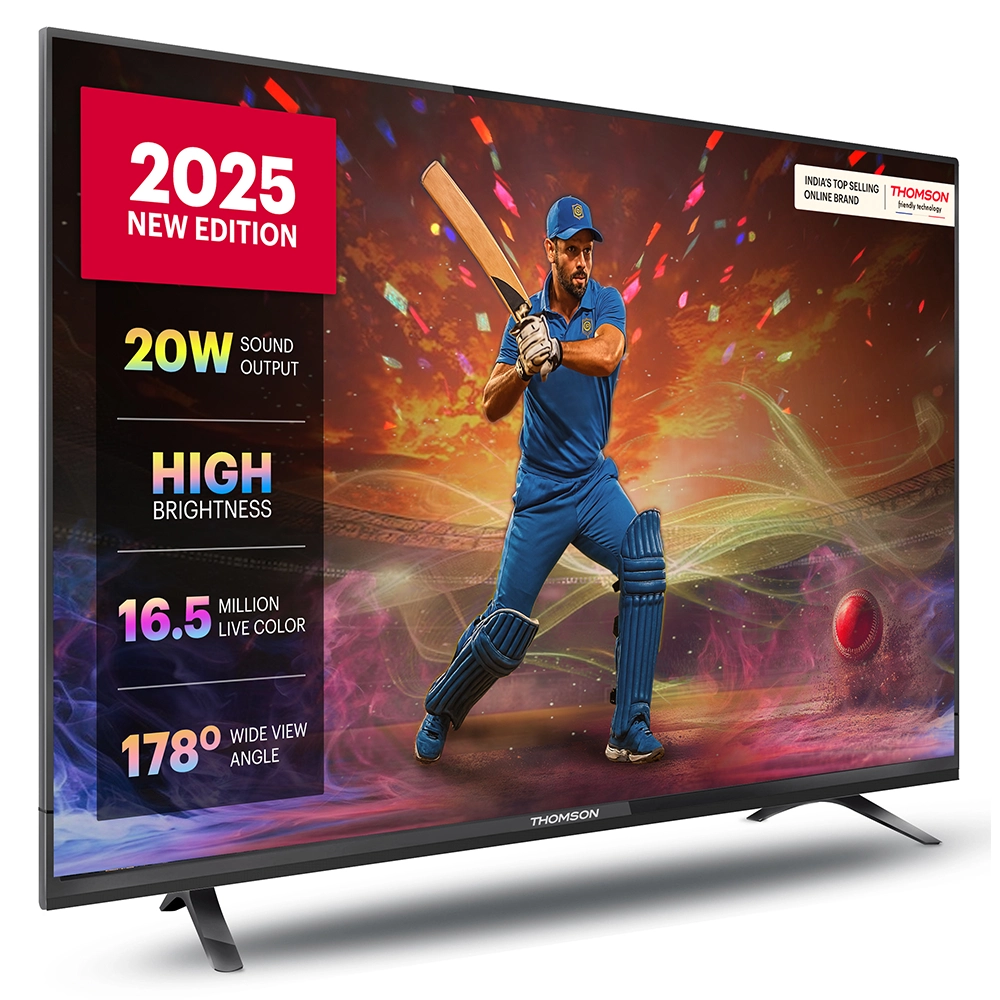 Thomson 60 cm (24 inch) HD Ready LED TV 2025 Edition with 20W Sound Output | 2 Speakers | Wide View Angle| Vivid Color | Bezel Design | Sports Mode (24TM2490-25) view 5