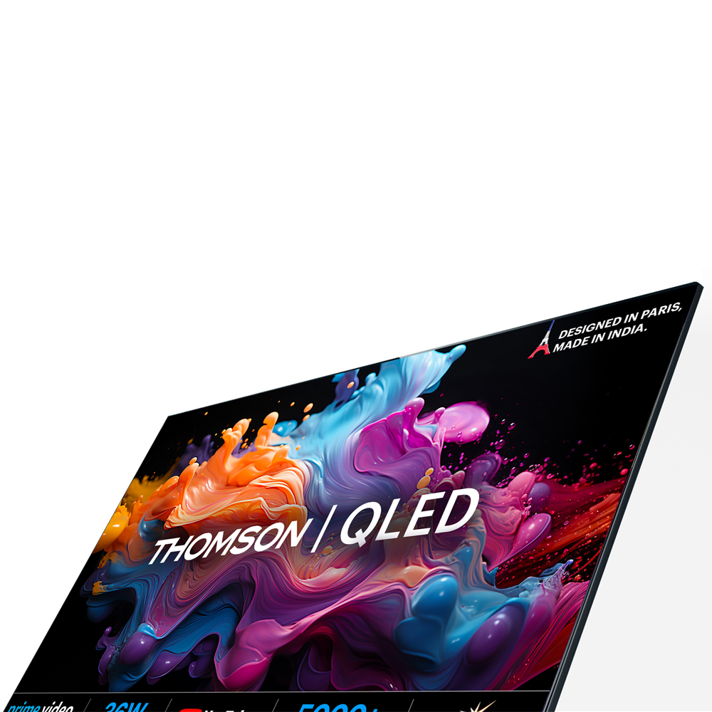 Thomson Alpha QLED 100 cm (40 inch) QLED Full HD Smart Linux TV 2025 Edition with 36W Sound Output |Web Browser | Sports Mode | Bezel - Less Design (40AlphaQ060) view 6