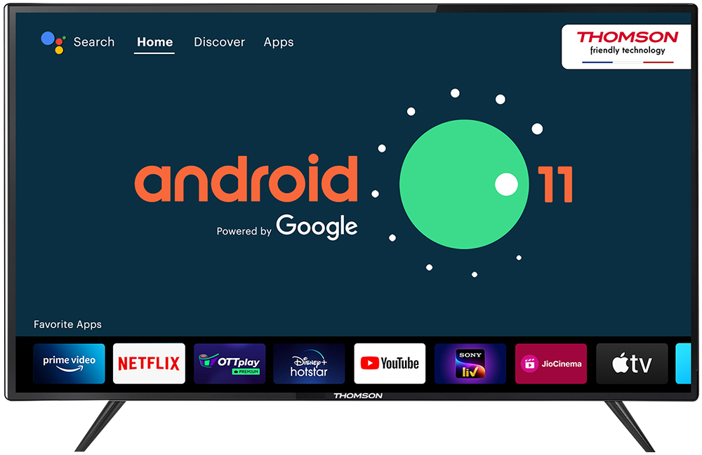Thomson FA Series 106 cm (42 inch) Full HD LED Smart Android TV (42RT1044)