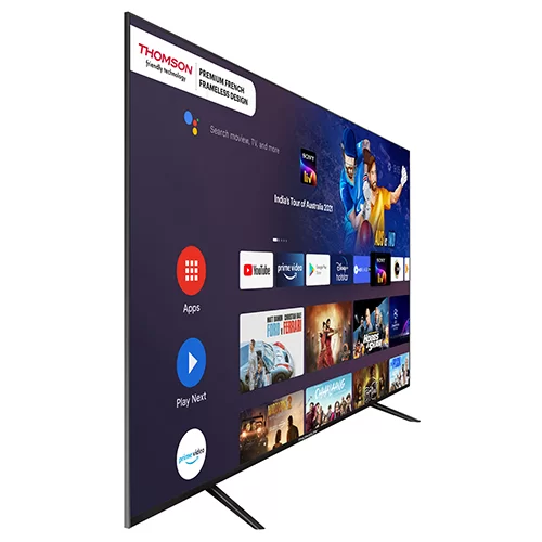 9A Series 108 cm (43 inch) Full HD LED Smart Android TV with Bezel Less Display (43PATH0009 BL)