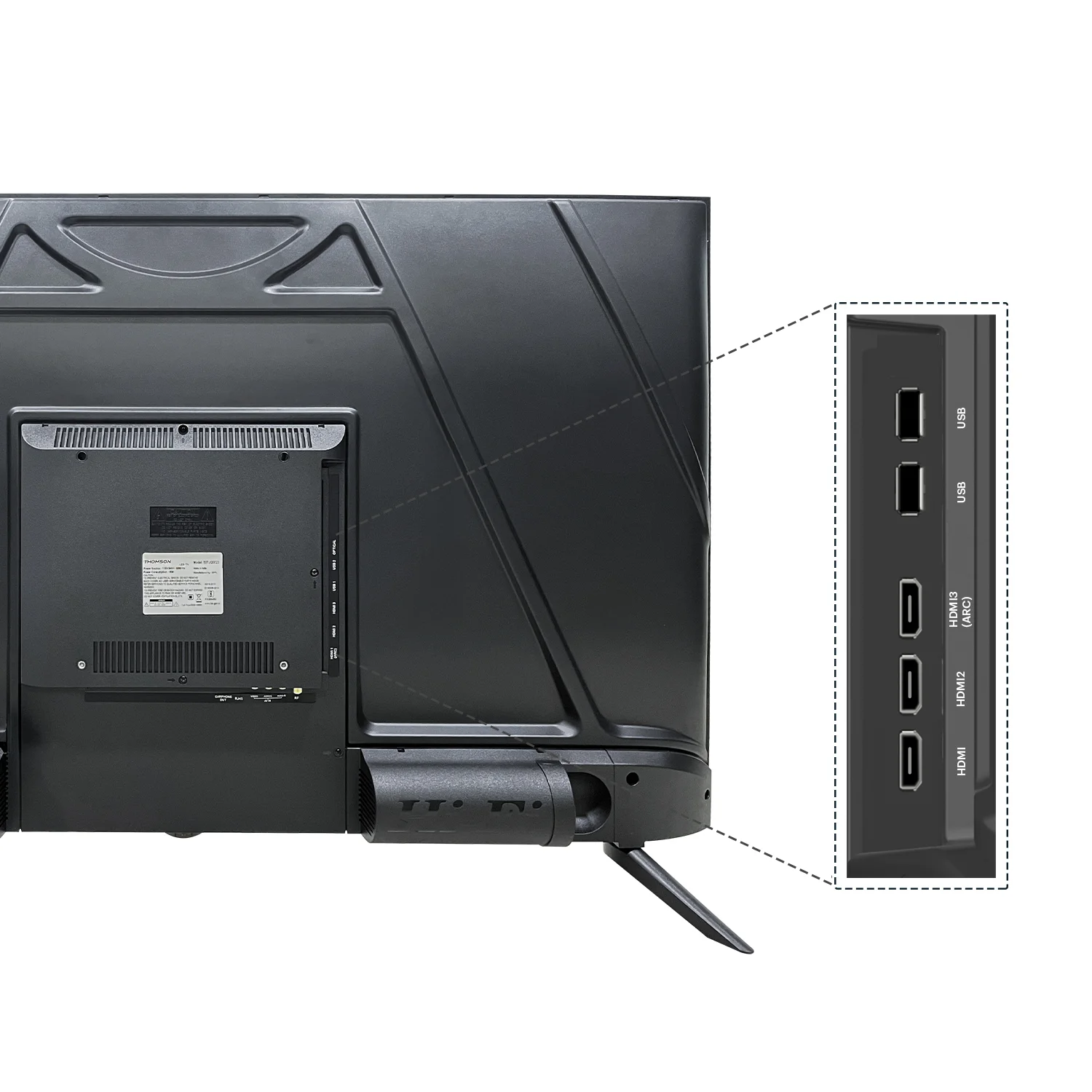 Thomson 139 cm (55 inch) QLED Ultra HD (4K) Smart JioTele OS TV 2025 Edition with 48W Sound Output | 2 Speaker | 450 Nits Brightness | Dolby Audio | Multilingual Voice Assistant | 300+ free live TV channels | 300+ JioGames | Web Browser | Sports Mode | Bezel Less Design (55TJQ0032) view 9