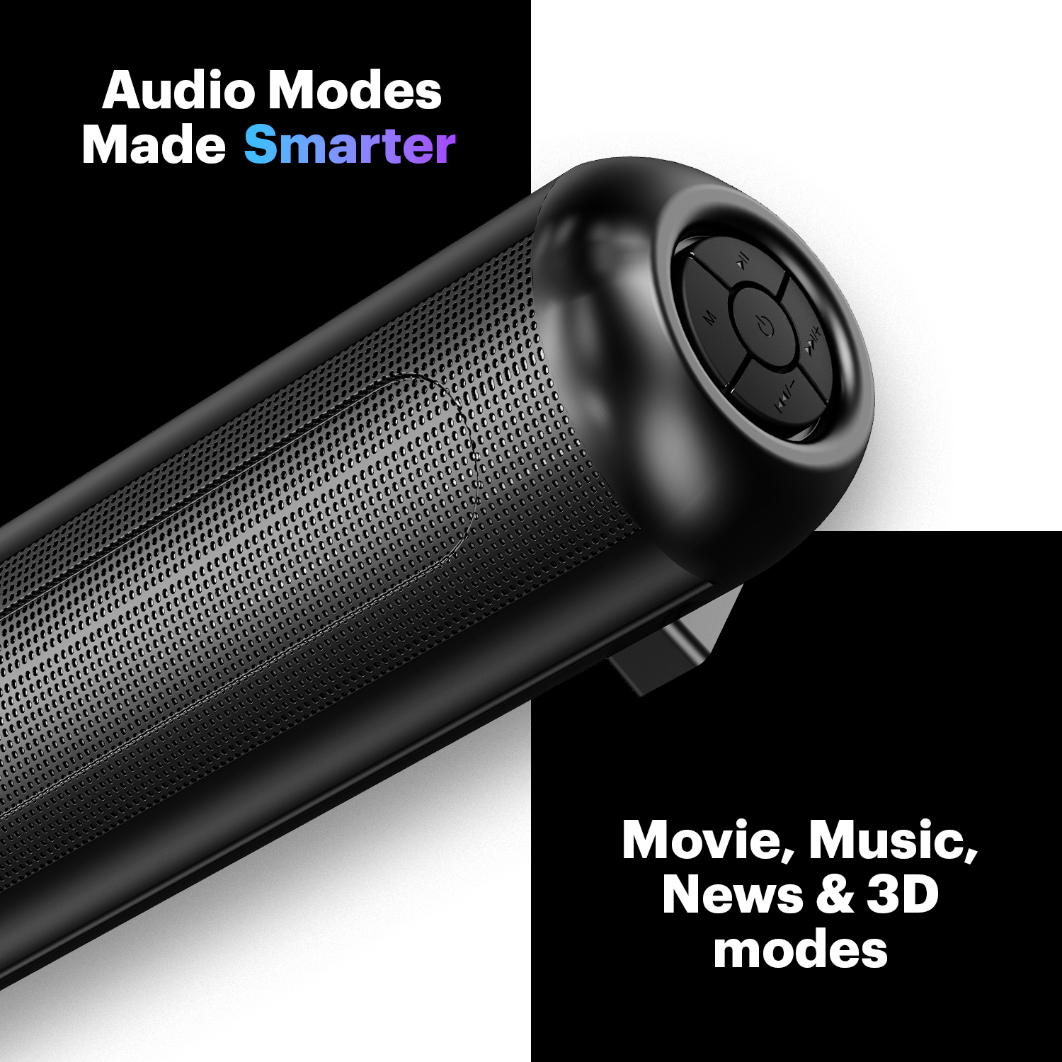 Thomson Alphabeat160, SpeakerBar, Home Theatre, Woofer, RMS Sound Output BT v5.1 160 W Bluetooth Soundbar