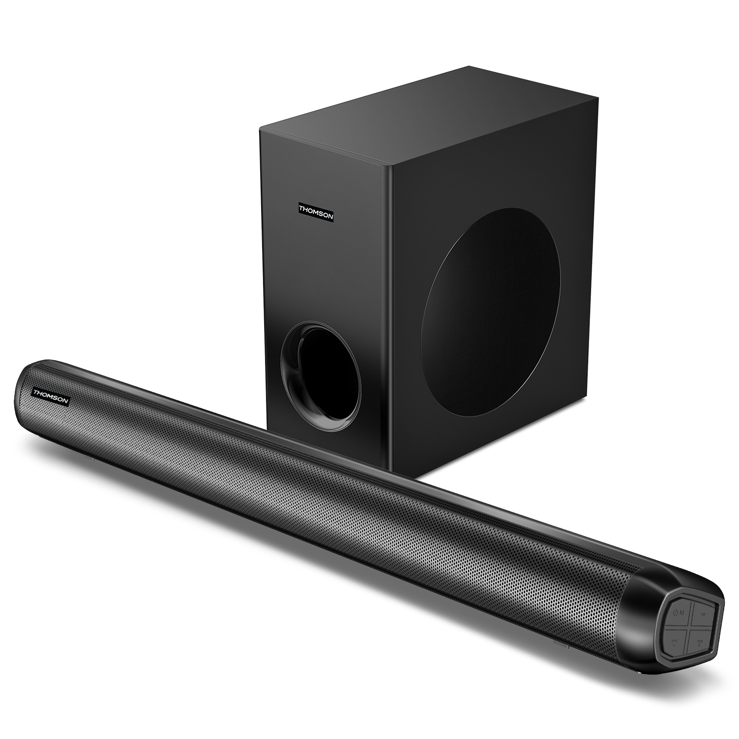 Thomson Alphabeat200, Home Theatre Sound System, Music Bar, Bass Speaker BT v5.1 200 W Bluetooth Soundbar