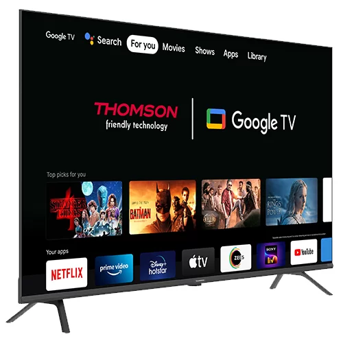 Thomson 126 cm (50 inch) QLED Ultra HD (4K) Smart Google TV with Dolby Vision & Dolby Atmos view 8