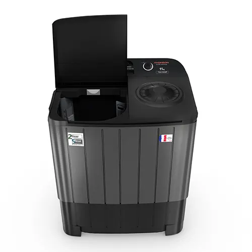 Thomson 11 kg Aqua Magic with Double Waterfall Semi Automatic Top Load Washing Machine Black, Grey (TSA1100SP) view 6