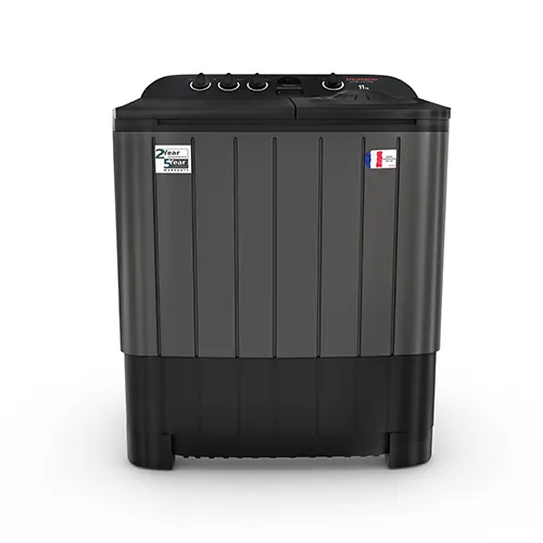 Thomson 11 kg Aqua Magic with Double Waterfall Semi Automatic Top Load Washing Machine Black, Grey (TSA1100SP)