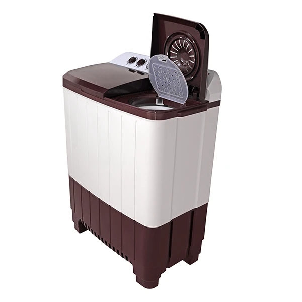 Thomson 12 kg 5 Star Aqua Magic Double Waterfall Semi Automatic Top Load Washing Machine Maroon, White (TSA1200B) view 6