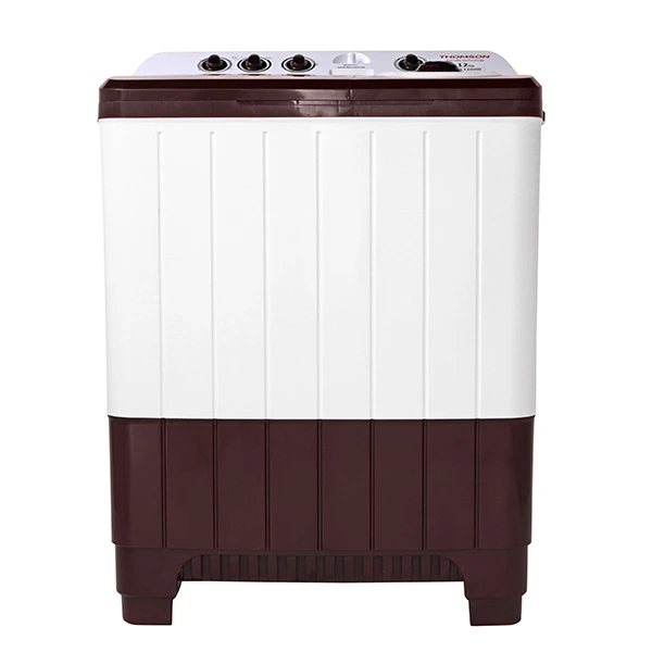 Thomson 12 kg 5 Star Aqua Magic Double Waterfall Semi Automatic Top Load Washing Machine Maroon, White (TSA1200B) view 8