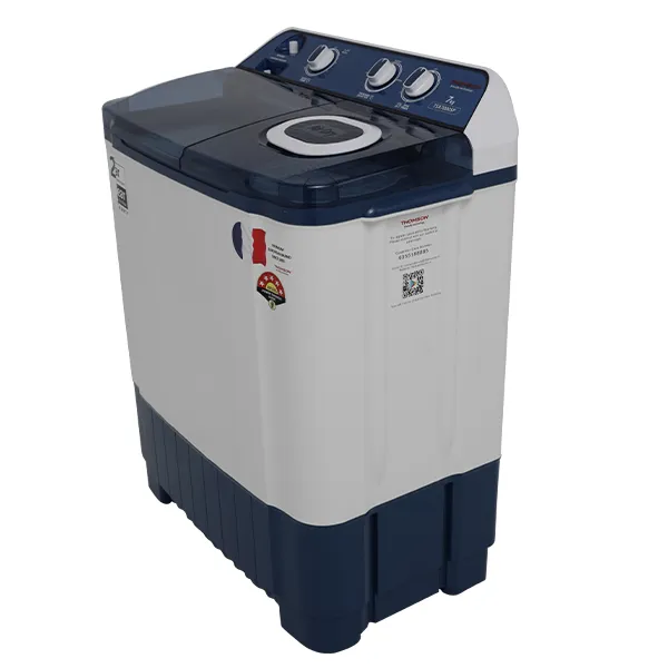 Thomson 7 kg 5 Star Aqua Magic Semi Automatic Top Load Washing Machine Blue, White view 7