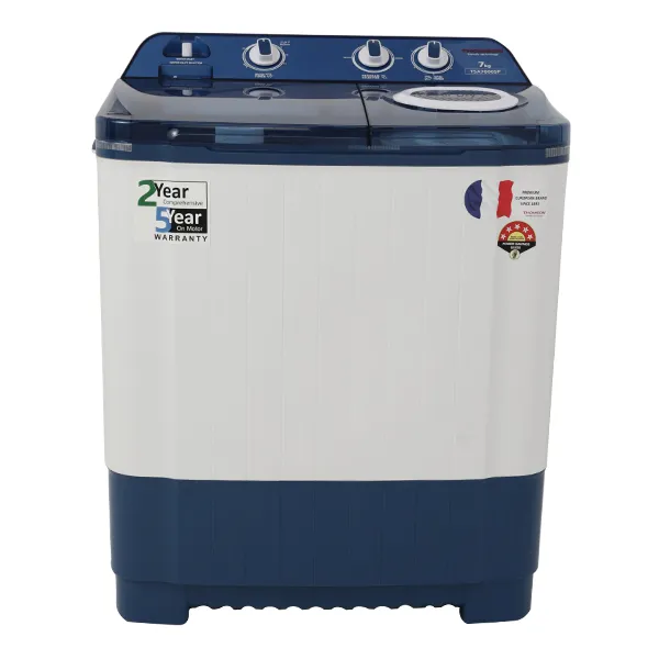 Thomson 7 kg 5 Star Aqua Magic Semi Automatic Top Load Washing Machine Blue, White