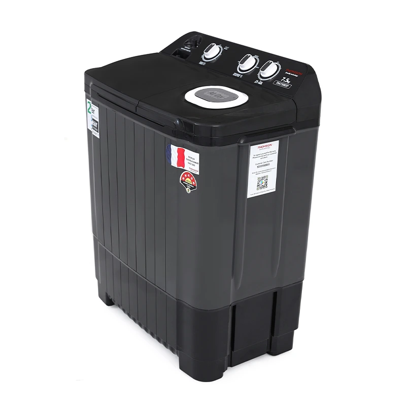 Thomson 7.5 kg Semi Automatic Top Load Washing Machine Black, Grey (TSA7500SP) view 6