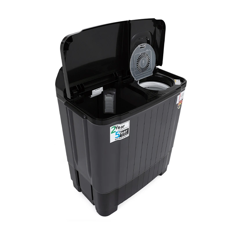 Thomson 7.5 kg Semi Automatic Top Load Washing Machine Black, Grey (TSA7500SP) view 7