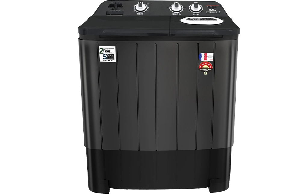 Thomson 8.5 kg Semi Automatic Top Load Washing Machine Black, Grey (TSA8500SP) view 2