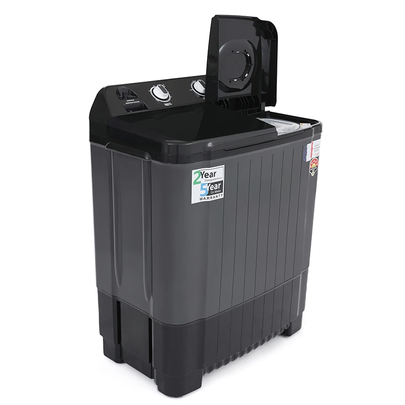 Thomson 8.5 kg Semi Automatic Top Load Washing Machine Black, Grey (TSA8500SP) view 5