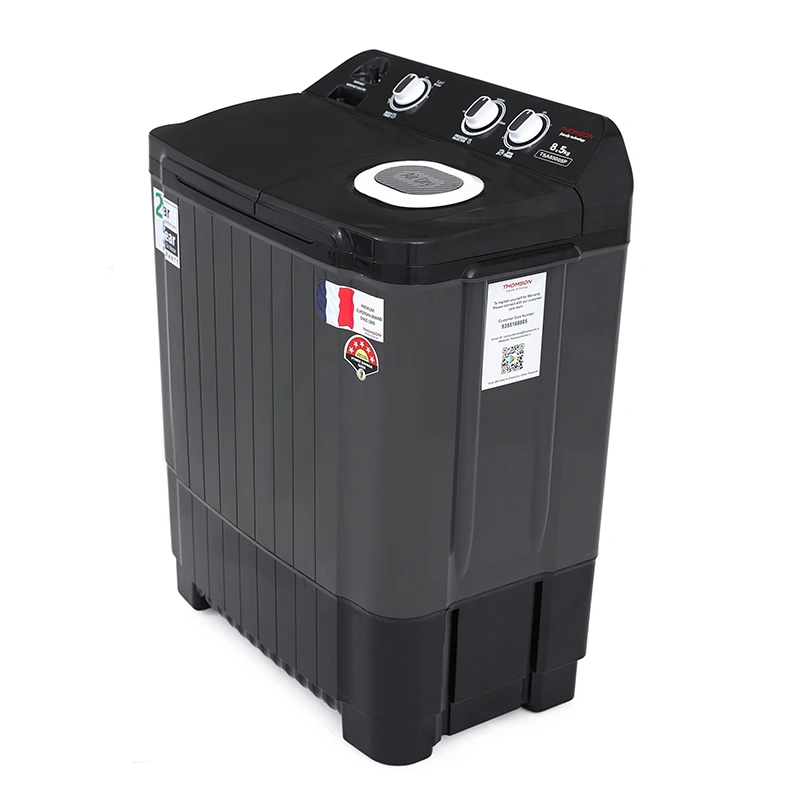 Thomson 8.5 kg Semi Automatic Top Load Washing Machine Black, Grey (TSA8500SP) view 6