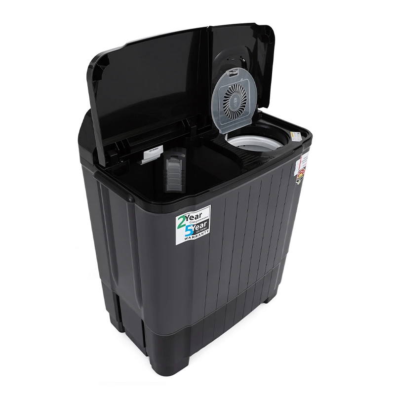 Thomson 8.5 kg Semi Automatic Top Load Washing Machine Black, Grey (TSA8500SP) view 7