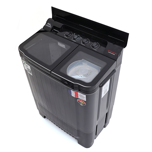 Thomson 8.5 kg 5 Star Aqua Magic Semi Automatic Top Load Washing Machine Black, Grey (TSA8500SPG) view 6