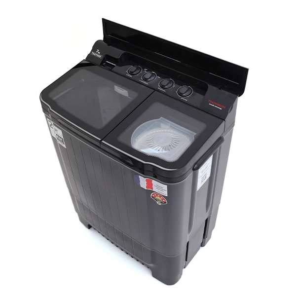 Thomson 7 kg 5 Star Aqua Magic Grande Series with Toughened Glass and Double Waterfall Semi Automatic Top Load Washing Machine view 6